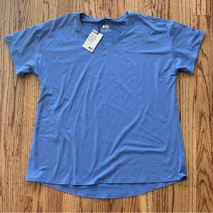REI Sahara SS Performance Tee - Astral Purple Heather - Size XL